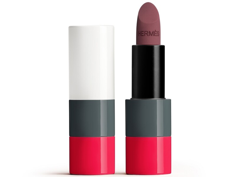 Hermes愛馬仕Rouge Hermès 2021秋冬限定色唇膏(#49 Rose Tamisé薄霧玫瑰)，NT2,500
