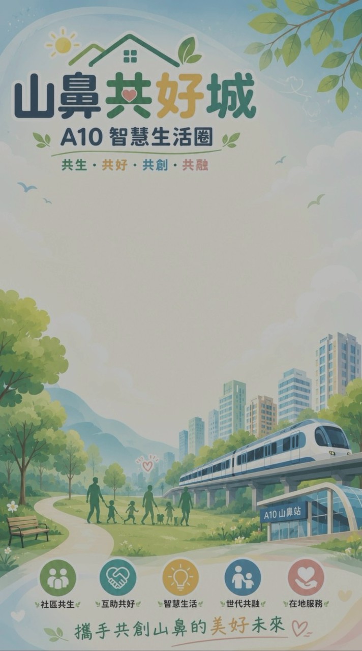 山鼻共好城｜A10智慧生活圈