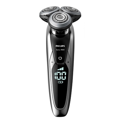 【官方正品】★Philips series 9000 S9751/33 乾濕兩用電動刮鬍刀 ★ 8向輪廓感應科技 | V型精確剃刀片 | smartclean系統 | 潔面刷與修鬚刀頭