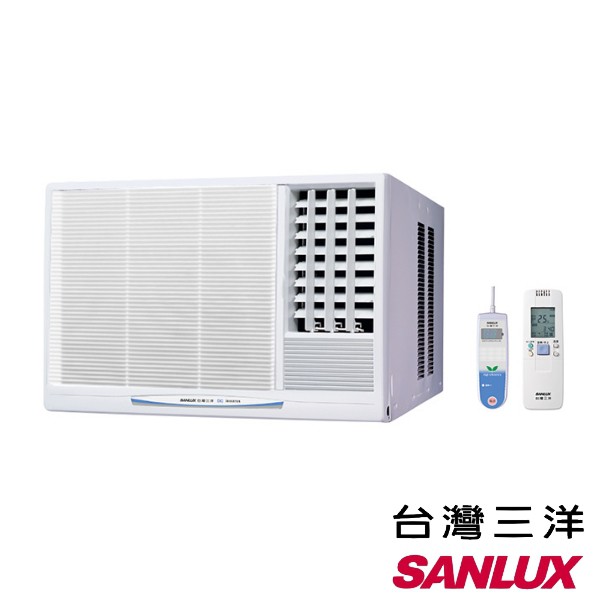 8坪~【SANLUX台灣三洋窗型冷專變頻冷氣(SANLUX)】(右吹) SA-R50VE1(左吹) SA-L50VE1適用坪數:8坪(參考值) 頂樓/鐵皮屋/西曬/客廳/活動空間....建議再加大噸數