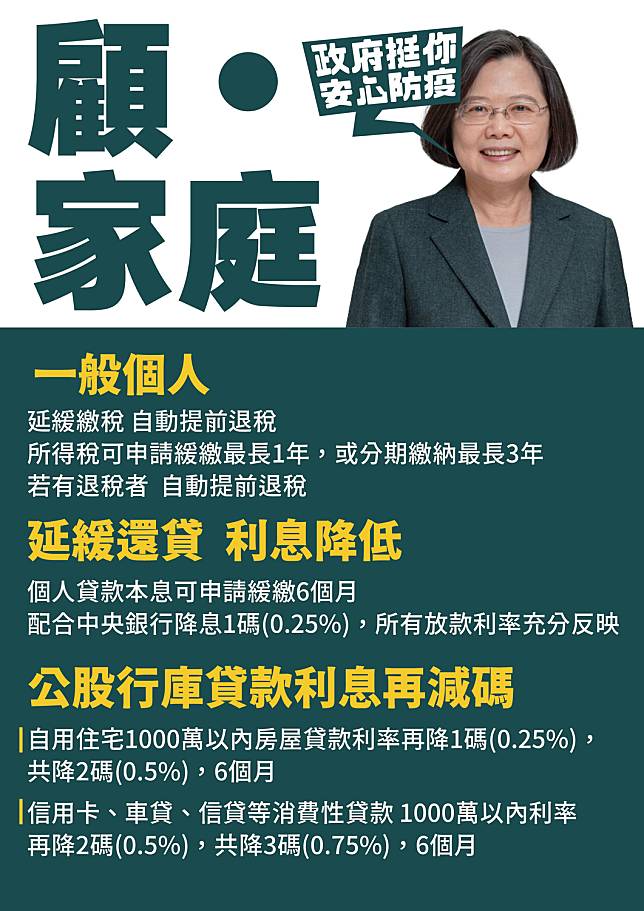 行政院宣布：個人所得稅最長可申請緩繳1年或分3年繳