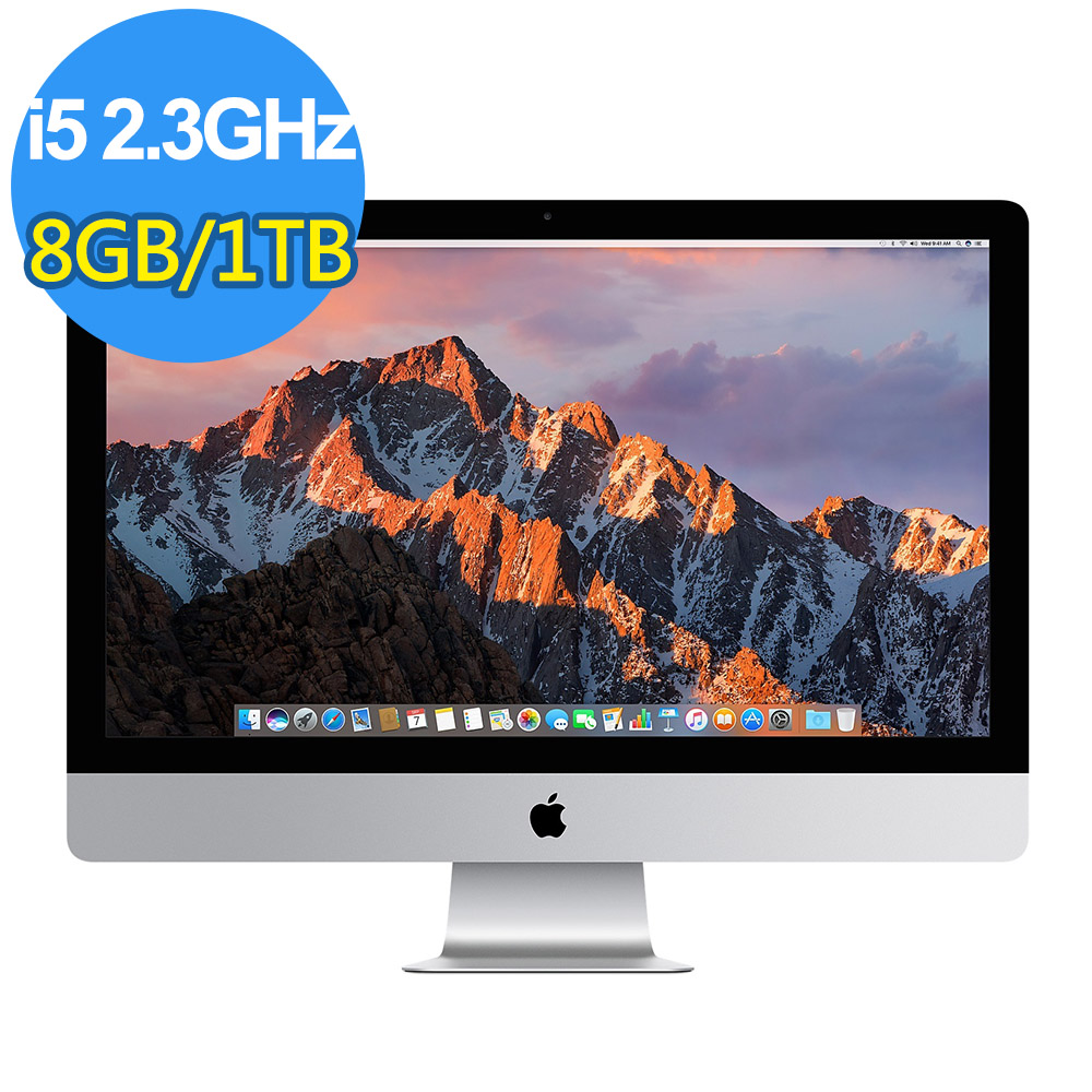 2.3GHz 雙核心第七代 Intel Core i5 處理器，Turbo Boost 可達 3.6GHz8GB 2133MHz DDR41TB Serial ATA 硬碟 @ 5400 rpmInt