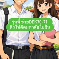 รุ่นพี่ ช่วยDek70-71 ติวให้ติดมหาลัยในฝัน