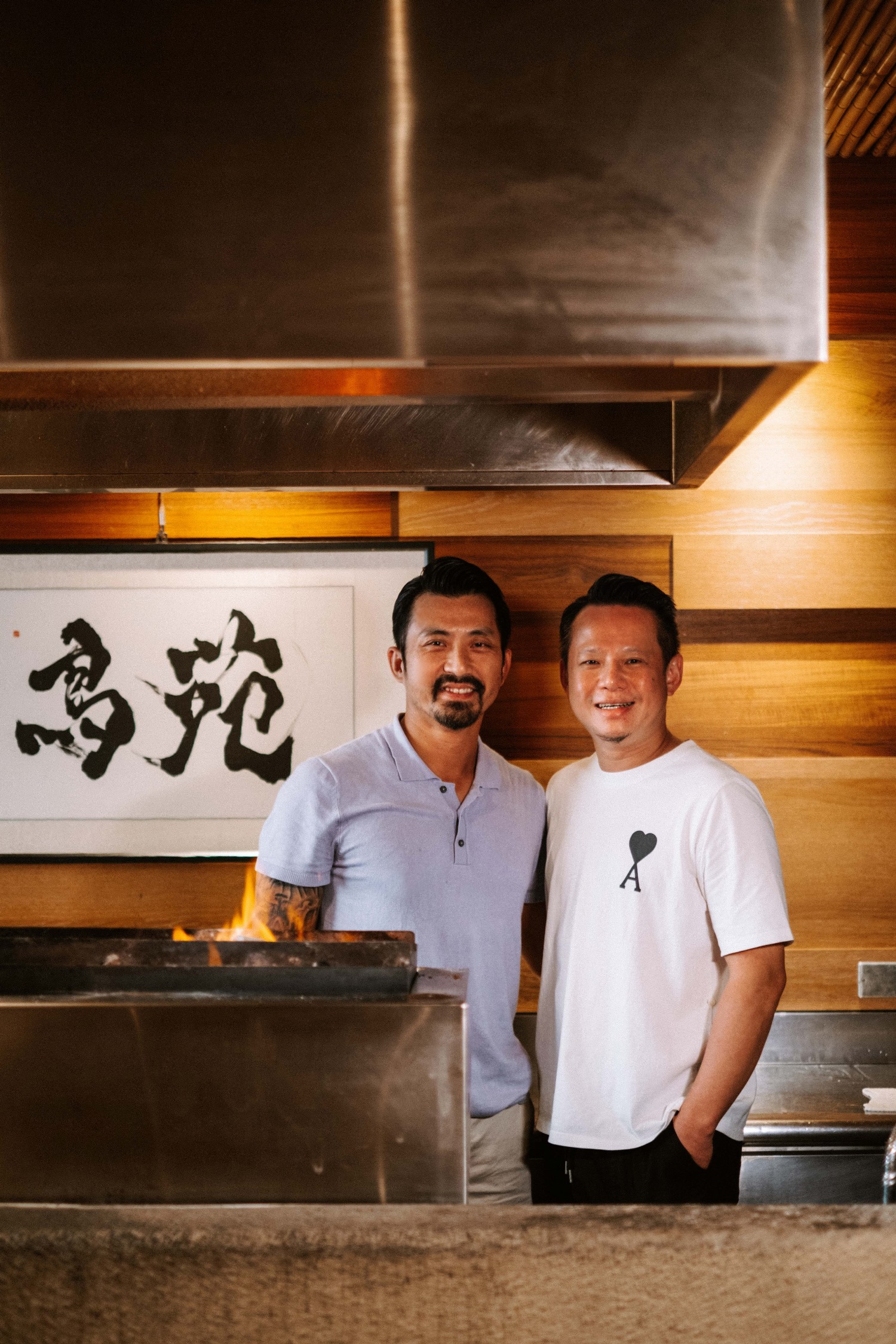 「LONGTAIL」主廚Kin與「鳥苑」主廚Tommy四手聯彈(圖片提供/ LONGTAIL)