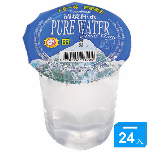 清境杯水240ml*24杯【愛買】
