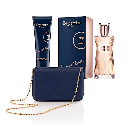 REPETTO 圓舞曲女性淡香精100ml(贈身體乳150ml+湛藍肩背包)