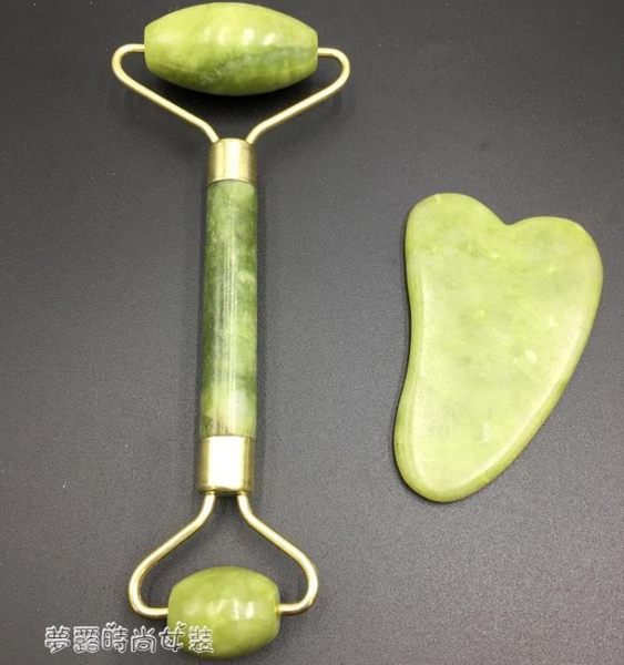 臉部按摩儀 臉部按摩器滾輪式面部玉石滾子提拉緊致美容儀器手動瘦臉推臉神器 夢露時尚女裝