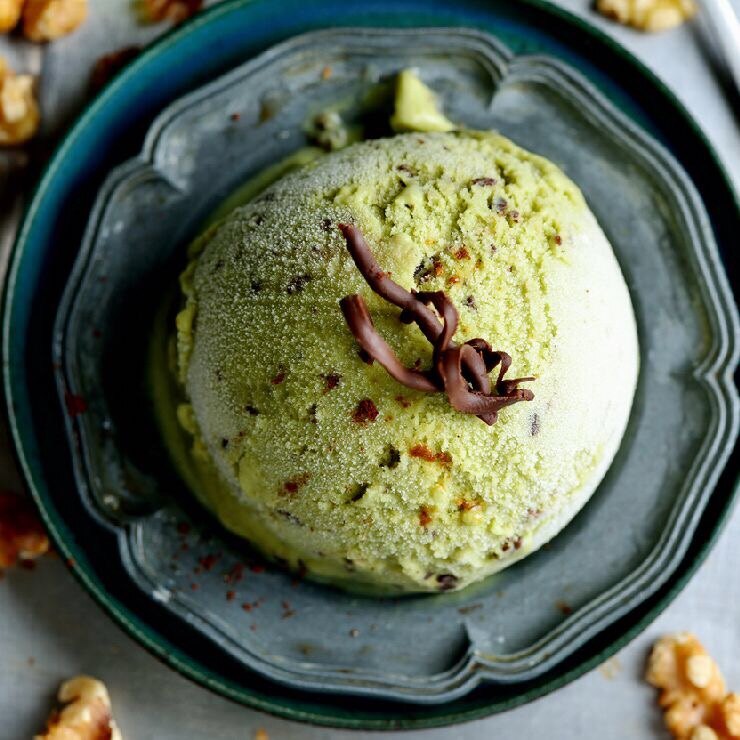 全台第一球有機薄荷製作の冰淇淋