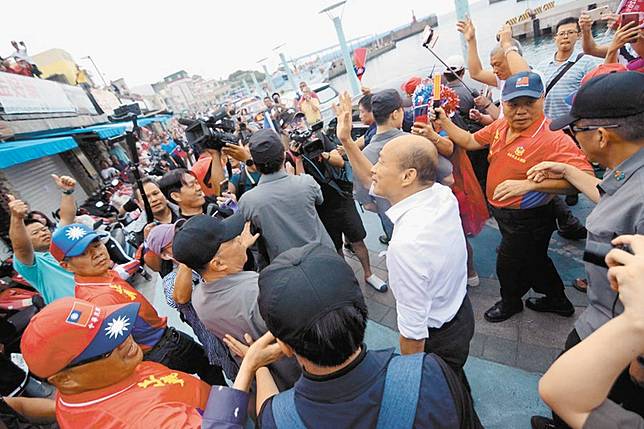 討海人等一個人 歡迎韓總統爆棚
