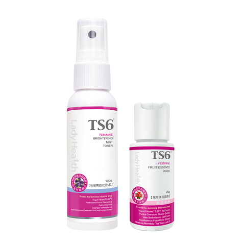 「美白型」TS6護一生 私密嫩白化妝水100g (送果萃沐浴晶露45g)