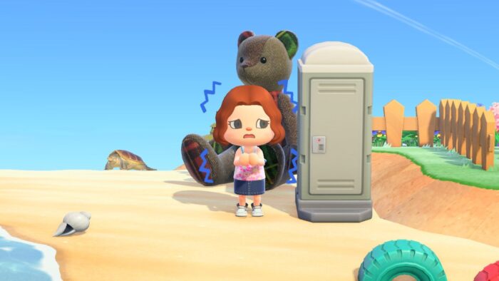 動物之森流動廁所