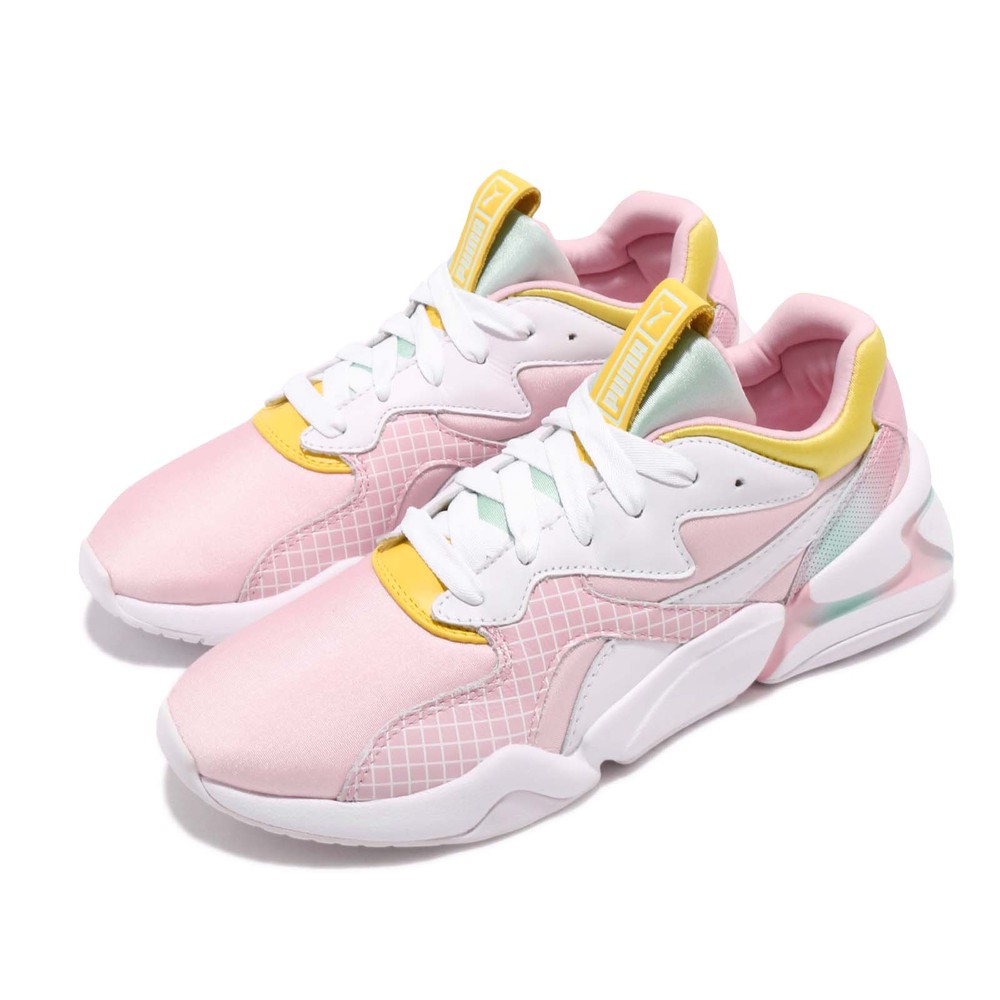 PUMA 休閒鞋 Nova Barbie 聯名 穿搭 女鞋 芭比 運動時尚 球鞋 質感 球鞋 粉 白 [37072101]