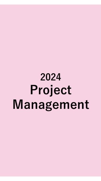 Project Management 2024