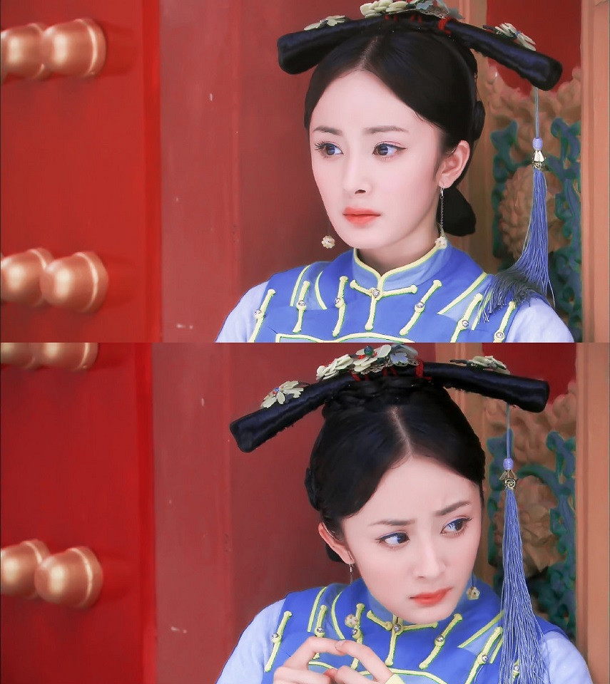 頂流小花的清宮劇造型1：楊冪 飾演《宮鎖心玉》洛晴川(花影)