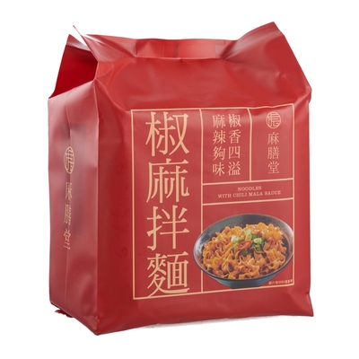 麻膳堂 椒麻拌麵4入(440g)