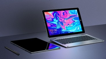 Chuwi Hi10 X變形2合1迷你筆電，搭載4核心Celeron N4100處理器