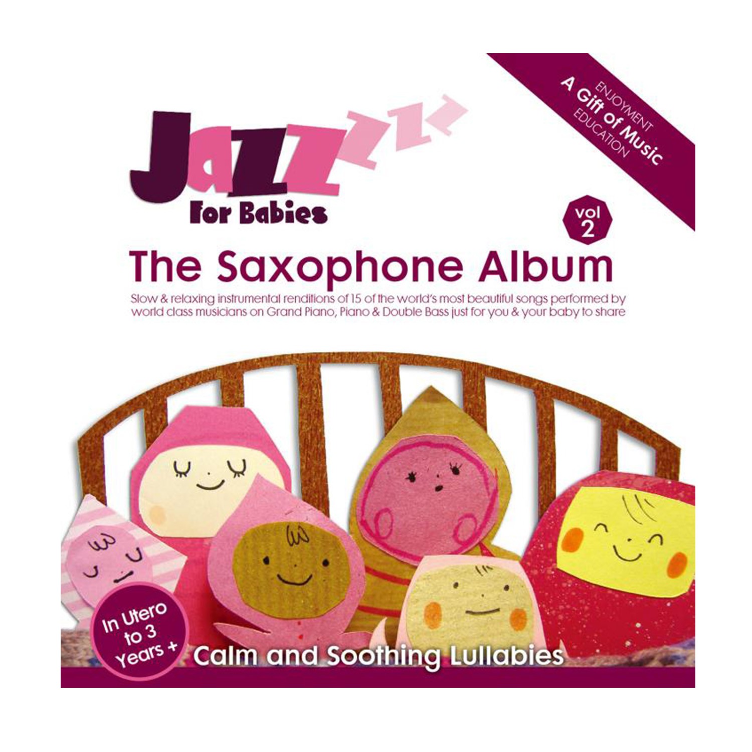 榮獲美國國家育兒出版獎、創意兒童雜誌年度最佳專輯等多項國際獎項。英國婦嬰用品及產前課程領導品牌Lazy Daisy孕婦產前課程指定音樂。流行經典、爵士名曲與幼兒音樂的完美結合。純真的器樂演出與坊間兒童