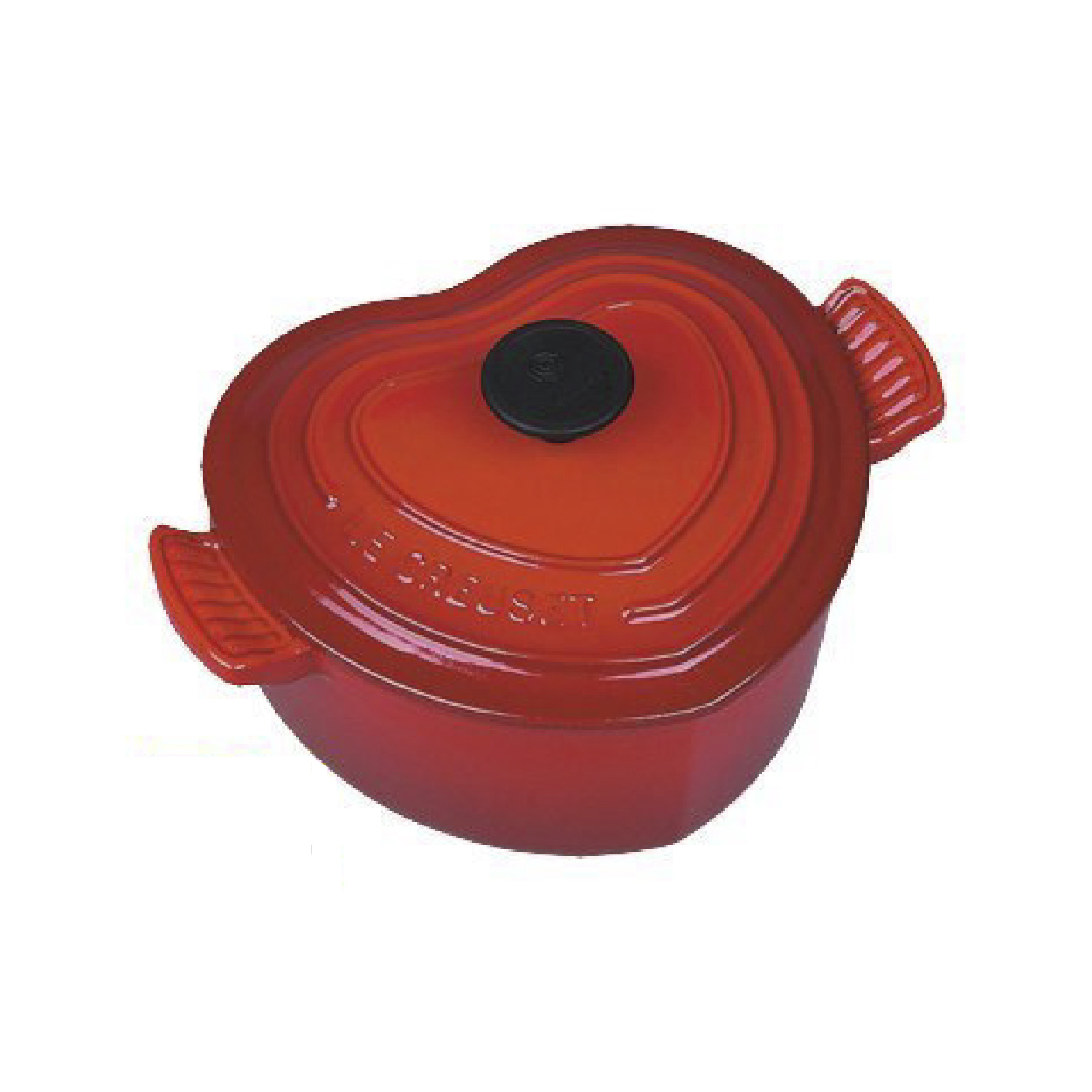 法國 LE CREUSET LC愛心鍋 鑄鐵鍋 琺瑯鑄鐵鍋 櫻桃紅