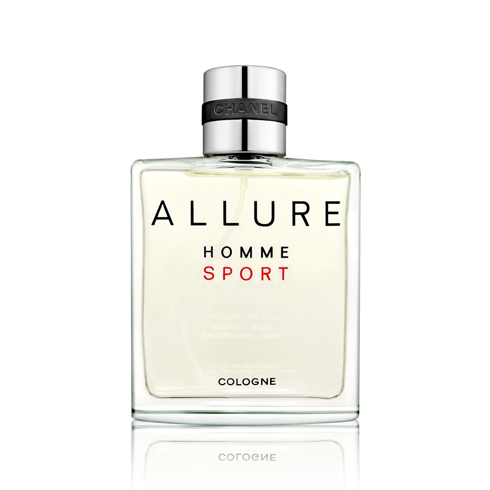 商品品牌：CHANEL 香奈兒商品品名：CHANEL ALLURE 男性運動清新古龍水(Tester) 100ml容量/規格：100ml保存期限：5年(詳見商品外盒標示)產地：法國貨源：公司貨送達地點