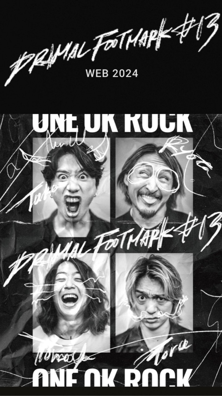 ONE OK ROCK 2025 PRIMAL FOOTMARK SPECIAL LIVE