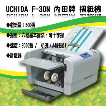 內田UCHIDA F-30N 摺紙機