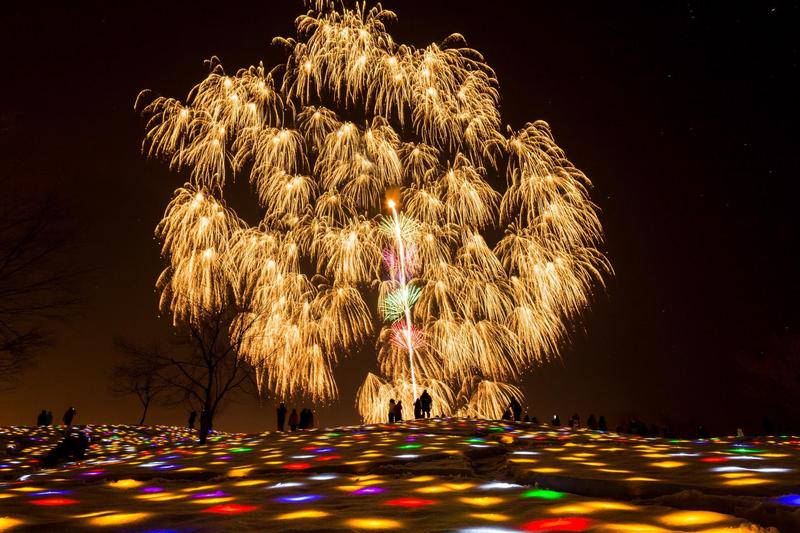 越後妻有藝術祭 冬天上演雪花火新潟鄉村四季都精彩 鏡週刊 Line Today