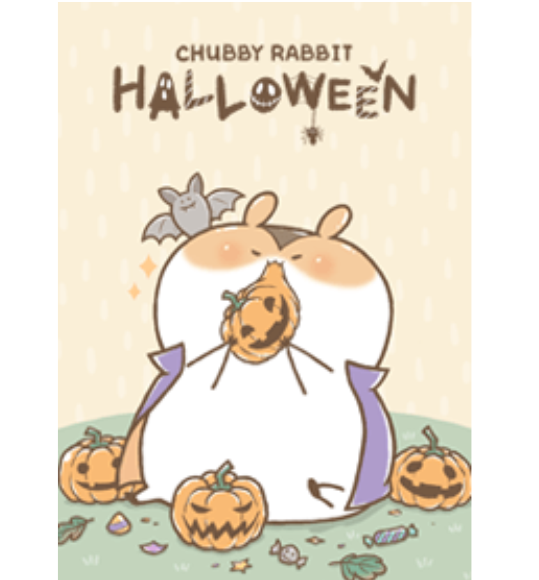 Chubby Rabbit-Halloween