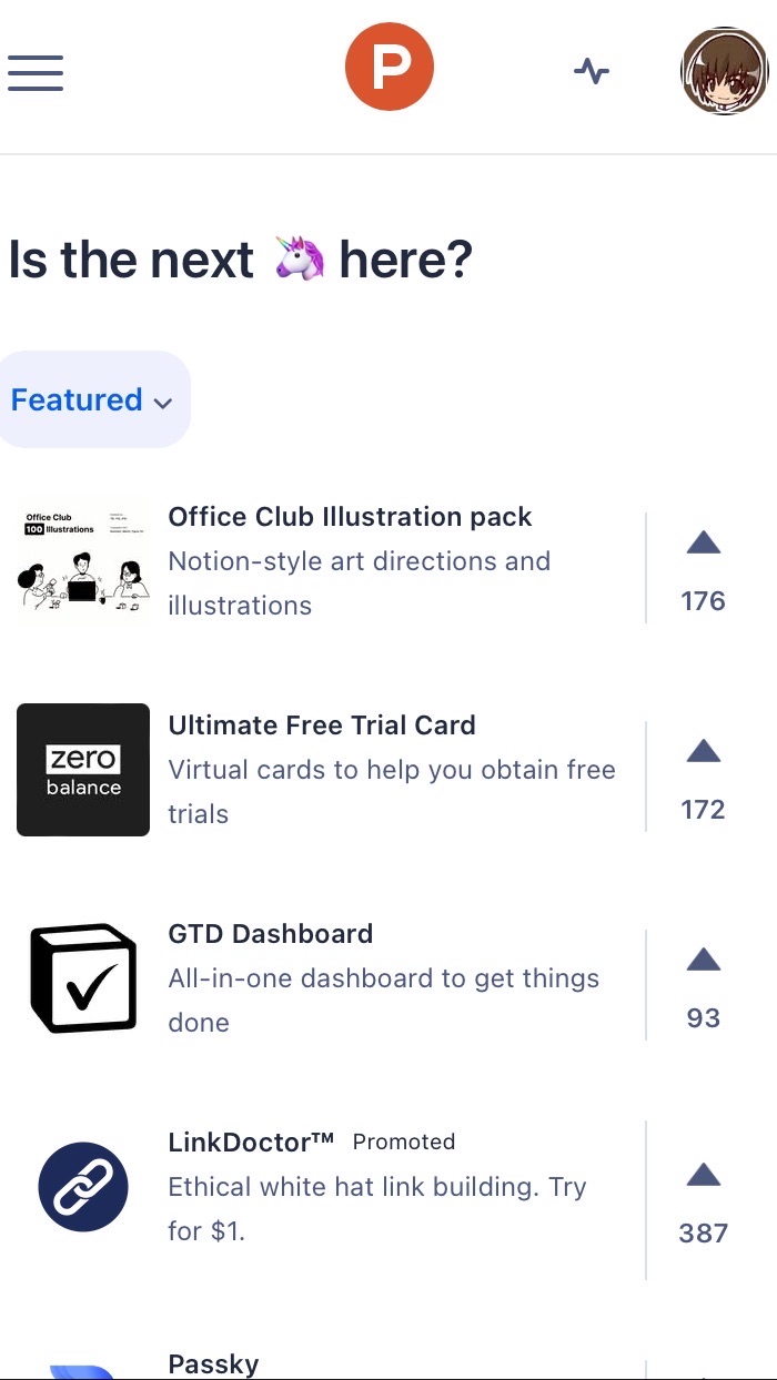 Product Hunt 研究社