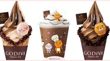 GODIVA×KAKAO史上最可愛聯名！6款期間限定新品，全新白桃茉莉口味登場