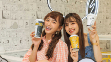 可愛角色人物陪你逛便利商店