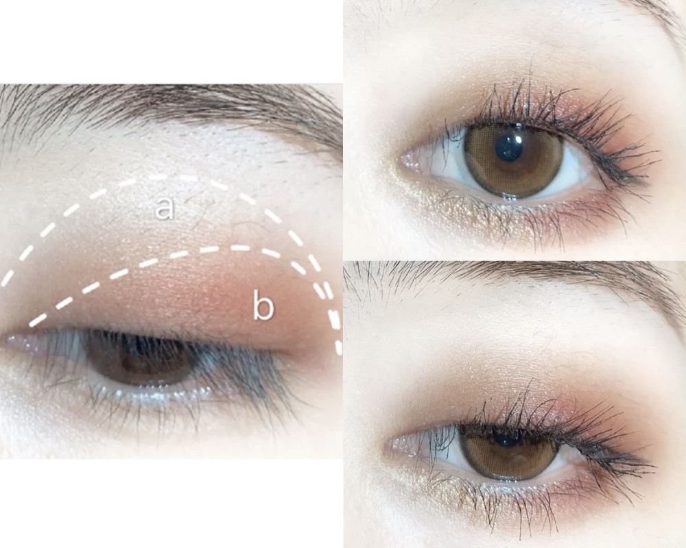 新手眼影畫法６：前移式眼影