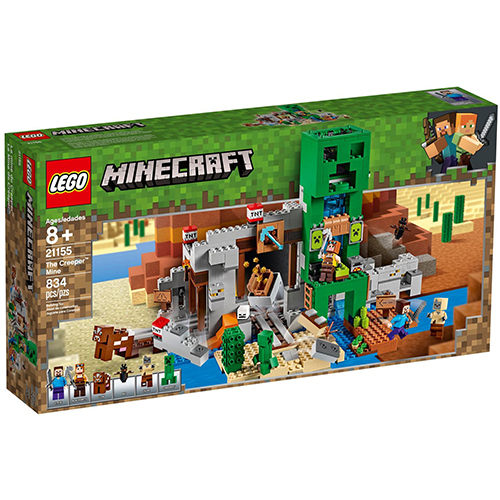 樂高積木 LEGO 2019《 LT21155 》Minecraft 系列 - The Creeper? Mine╭★ JOYBUS玩具百貨