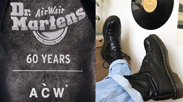 偶爾換點口味！A-COLD-WALL * x Dr.Martens 全新合作款即將釋出，鞋迷：不是球鞋我也可以～