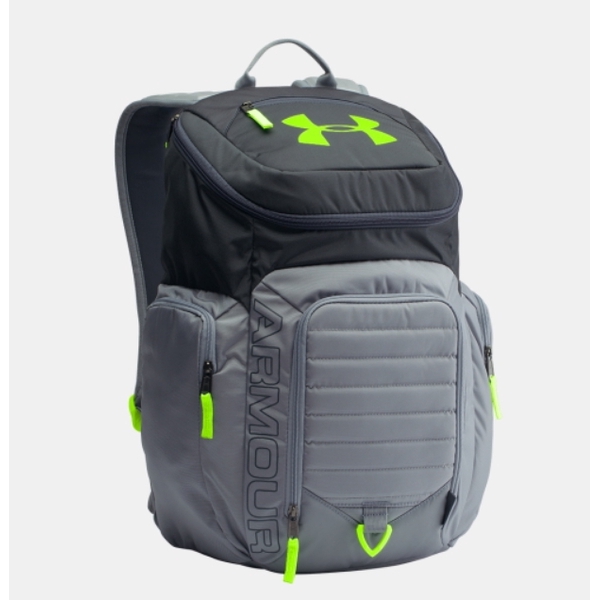 UA Storm Undeniable II [1263963-008] 男女 後背包 書包 減壓背帶 運動 休閒 灰