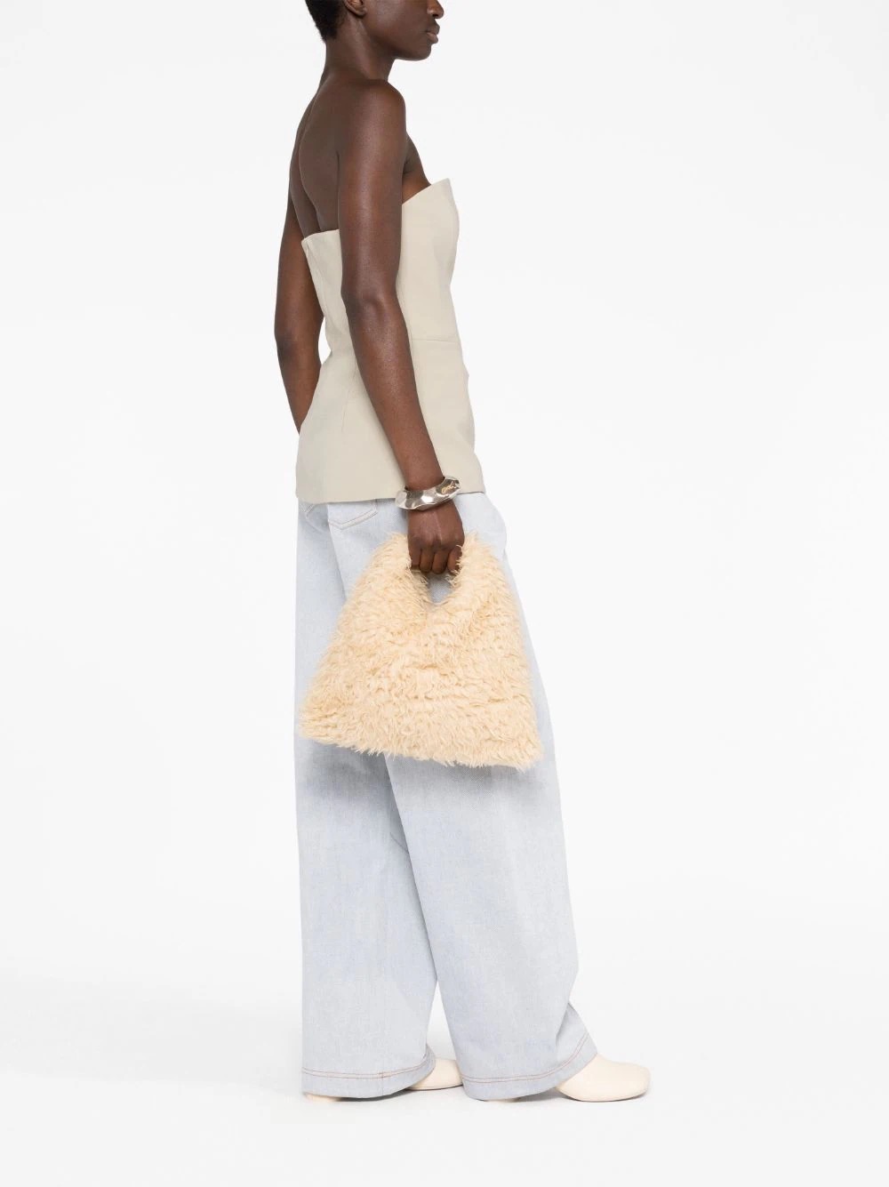 MM6 Maison Margiela Japanese 人造皮草托特包