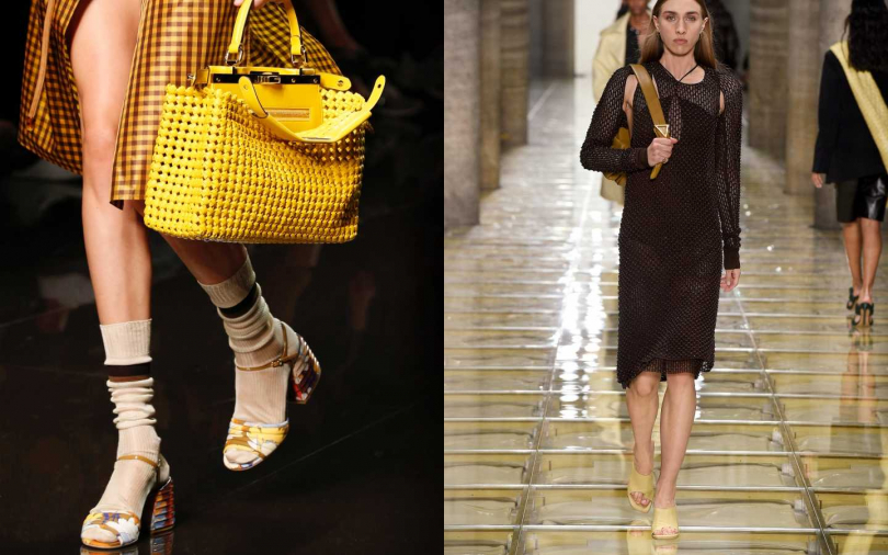 左起：FENDI、BOTTEGA VENATA（圖／品牌提供）