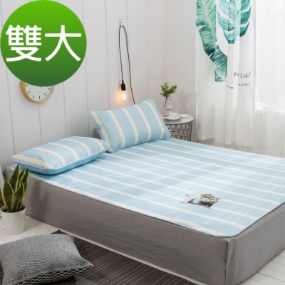 優質的冰絲緹花工藝設計採用冰絲面料和植物纖維編織而成使用環保活性印染讓花卉圖案顯色流汗後不沾黏，清爽舒適、透氣