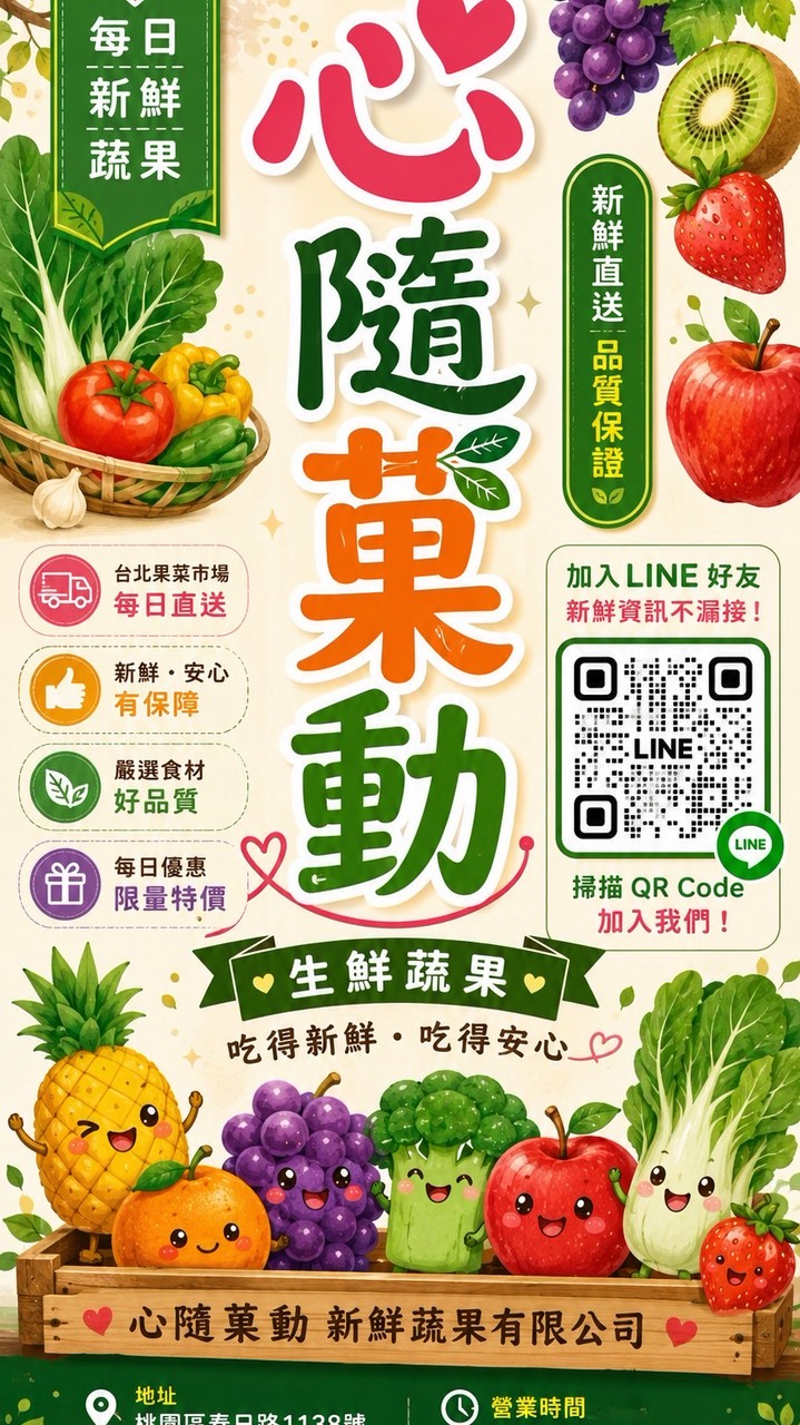 心❤️隨菓動🍇🥝🍓生鮮蔬果🥬🥦