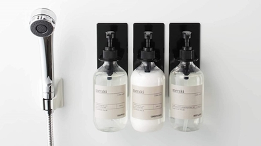 方便的浴室收納雜貨5選 簡潔有設計感讓人好心動！