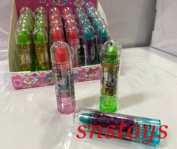 口紅糖 卡通 口紅棒 口紅糖 綜合口味(5支)有蘋果.草莓.葡萄口味 隨機出貨