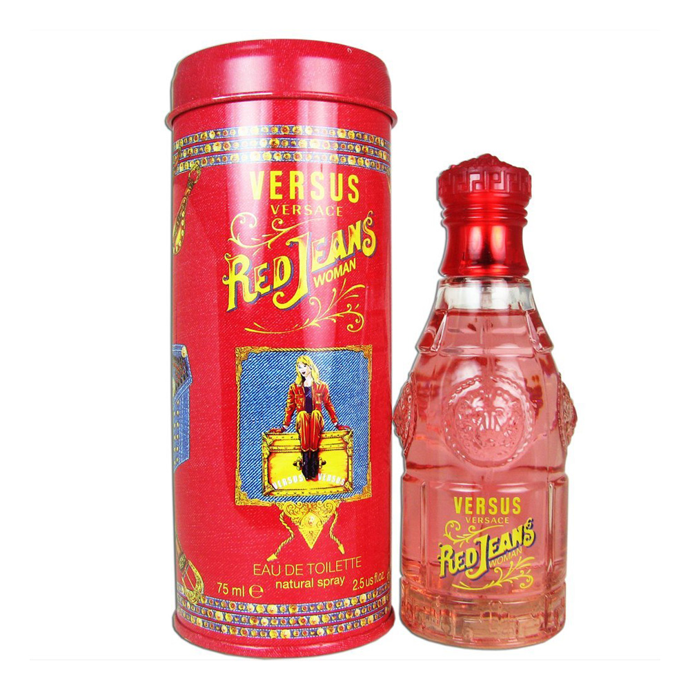 Versace Red Jeans 凡賽斯紅可樂女性淡香水 75ml【5295 我愛購物】