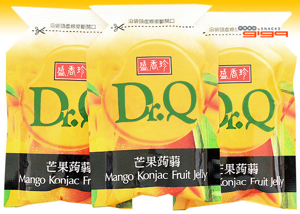 【吉嘉食品】盛香珍 成偉 Dr.Q 蒟蒻果凍 芒果口味 600公克，另有葡萄、荔枝口味{016-621}[#600]