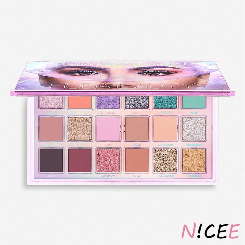 歐美熱銷眼影必入款 說到美妝界，Huda Beauty 可謂是個中行家，如果你不信，不妨看她的 2800萬粉絲。Huda Beauty稱為化妝界的女王（畢竟，她是該領域的專家）。Mercury Ret