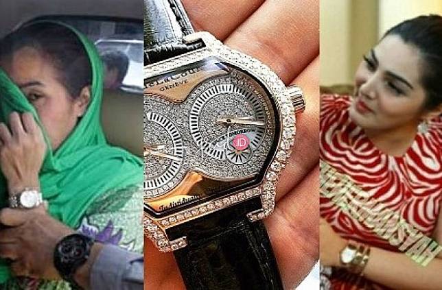 Jam Tangan Mewah Istri Pejabat, Intip Harganya Deh Bikin Melongo!