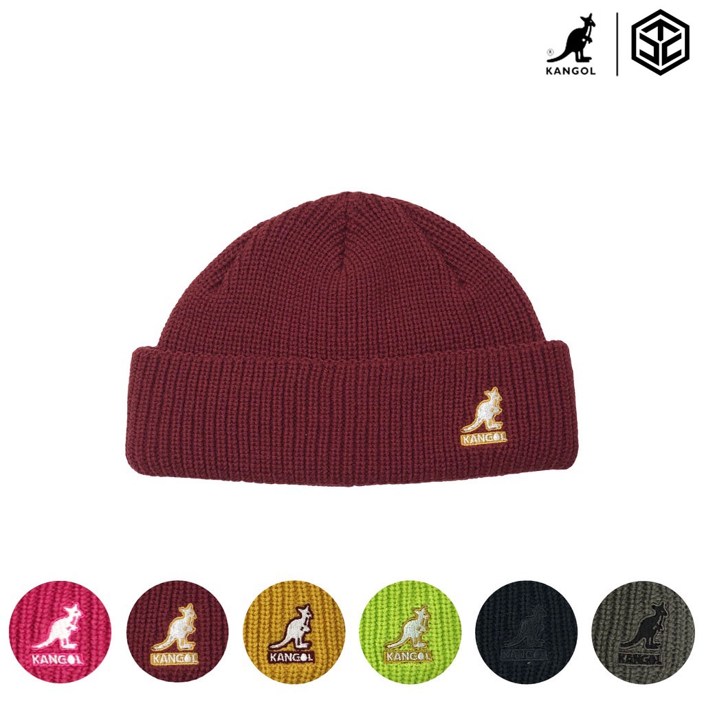 KANGOL 2 WAY 兩用毛帽 短毛帽 長毛帽 頭顱帽 粗針短毛帽 多色 毛帽 秋冬必備 百搭毛帽 袋鼠帽【TCC】