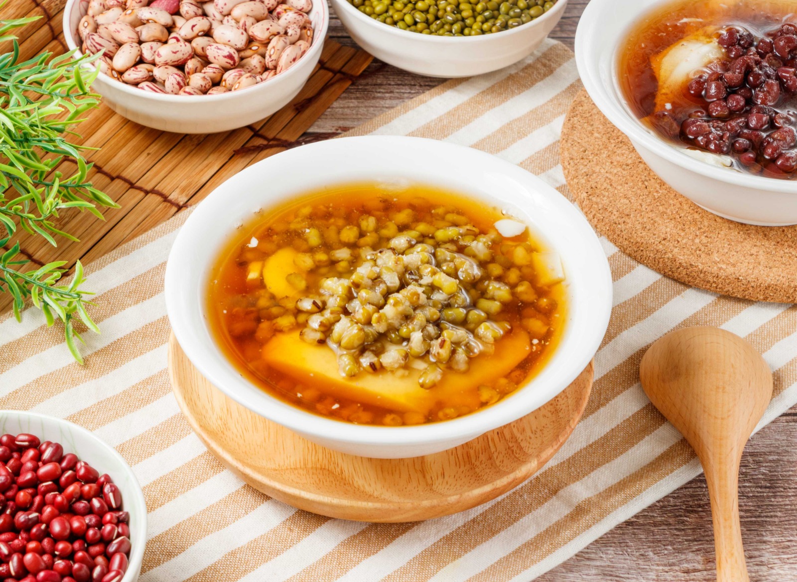 綠杉純天然豆花