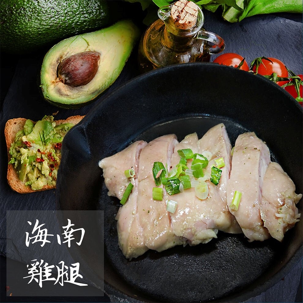 【野人舒食】懶人救星 舒肥去骨雞腿排-熟食(210g±5g) 採用國產「臺灣黃金雞」