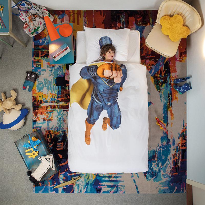 產品特色 100%純棉質感、160織，親膚柔軟 巧妙運用圖案編排，讓寶貝成為幻想中的角色 3D印花打印，意想不到的視覺效果 防縮水處理，洗滌之後仍然舒適如初 貼身舒適，經久耐用，不刺激，別具柔軟親膚質