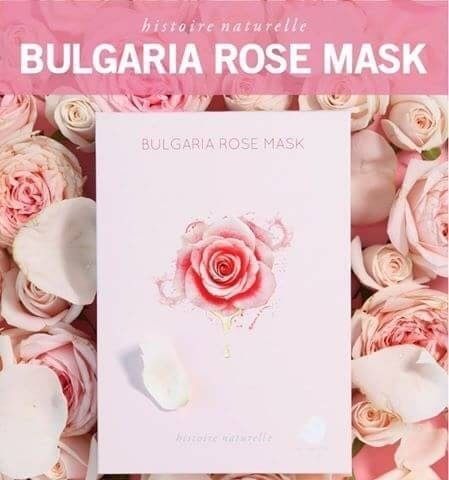 ●魅力十足● 韓國 Histoire 荷諾 靈芝精華面膜 / 保加利亞玫瑰面膜 33g/片