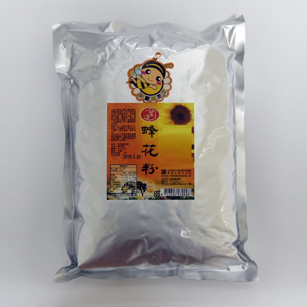 內容物/規格:破壁蜂花粉--1000g/包保存期限:兩年成份:天然花粉產地:台灣採自中低海拔環境天然無污染的原樹林[埔鹽花]加工去殼不添加其他成分,花粉的天然營養價值高~長期食用對人體相當好花粉中含有